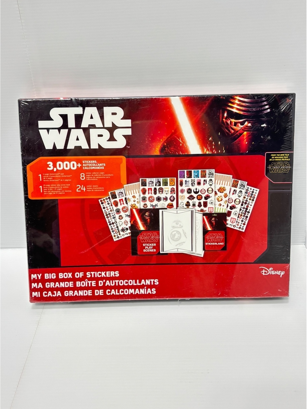 Star Wars My Big Box of Stickers - Over 3,000 Stickers with Sticker Play Scenes,